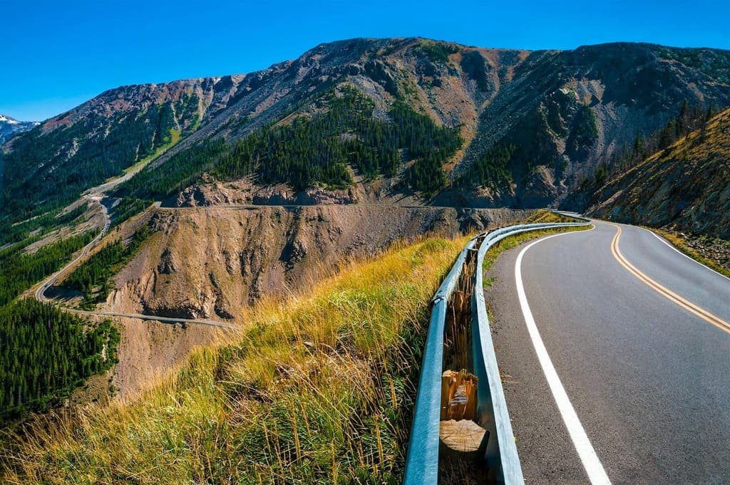 National park scenic overlook