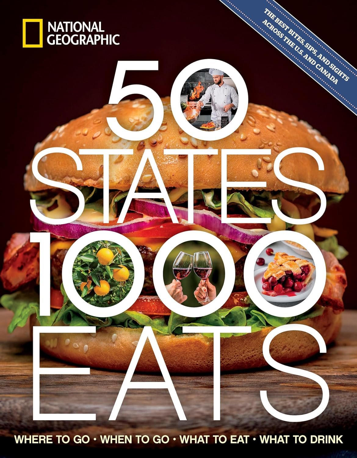 Cover of 50 States, 1,000 Eats