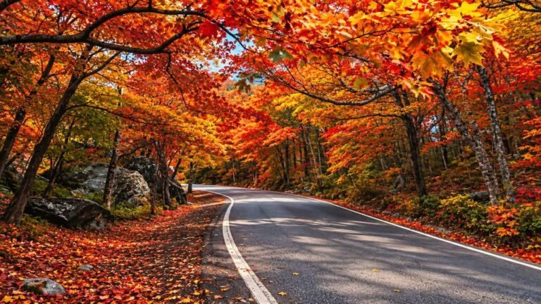 Best Fall Foliage Road Trips: Where to Go and When to Visit