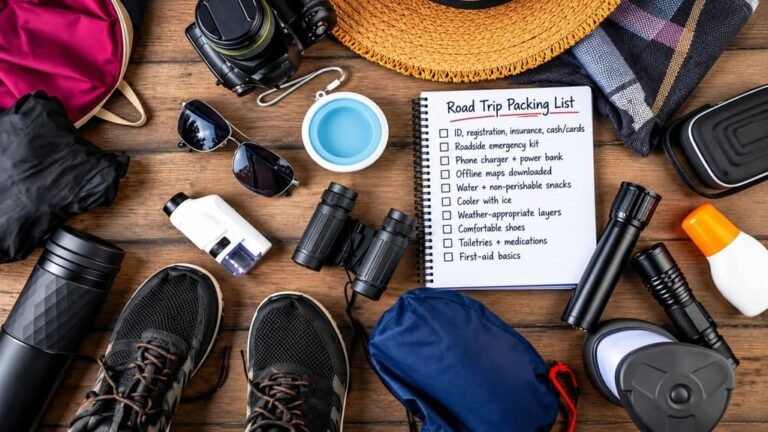 The Ultimate Road Trip Packing List: What to Bring (And What to Skip)