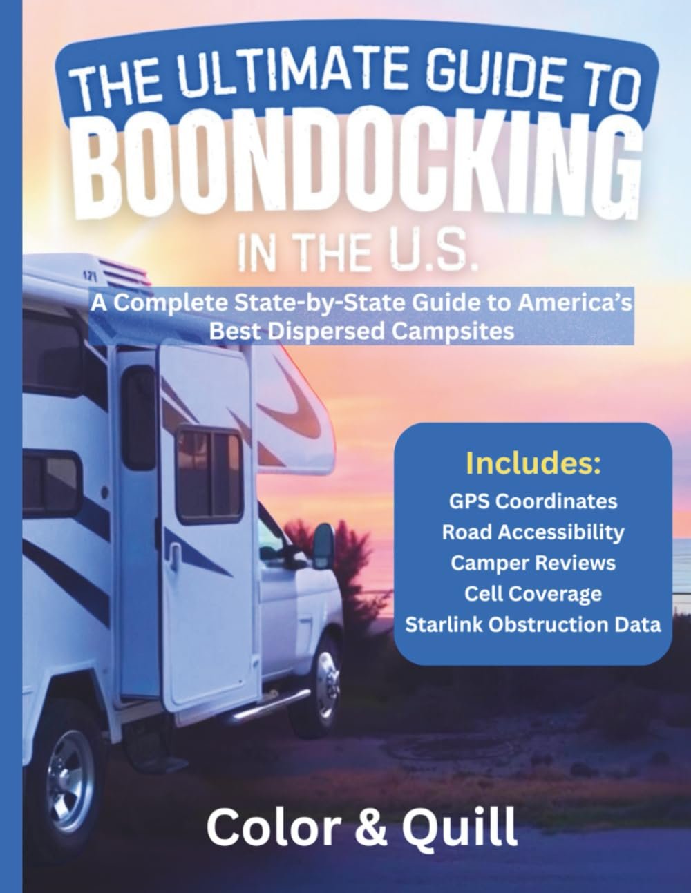 Cover of The Ultimate Guide To Boondocking In the U.S